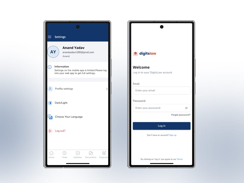 Law Practice Management App for iOS & Android