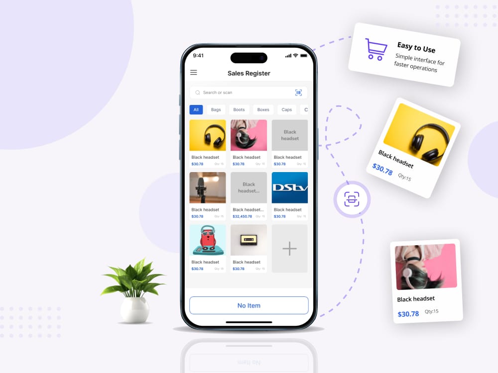 Custom POS App for Retail & Restaurant Merchants