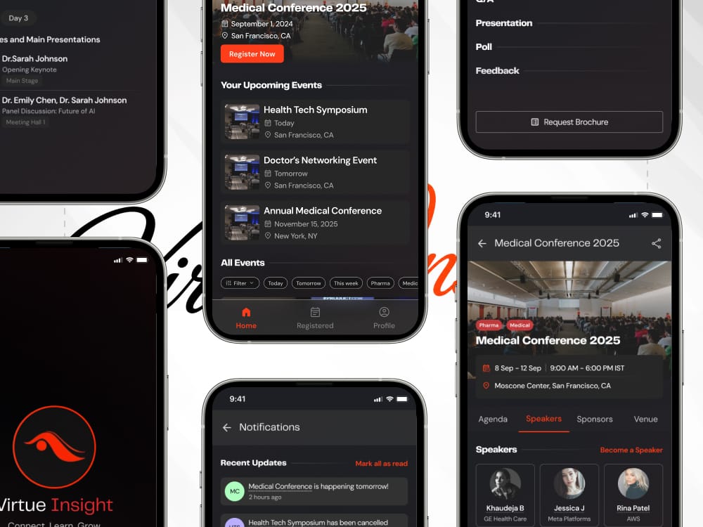 Enterprise Event App for a Conference Company