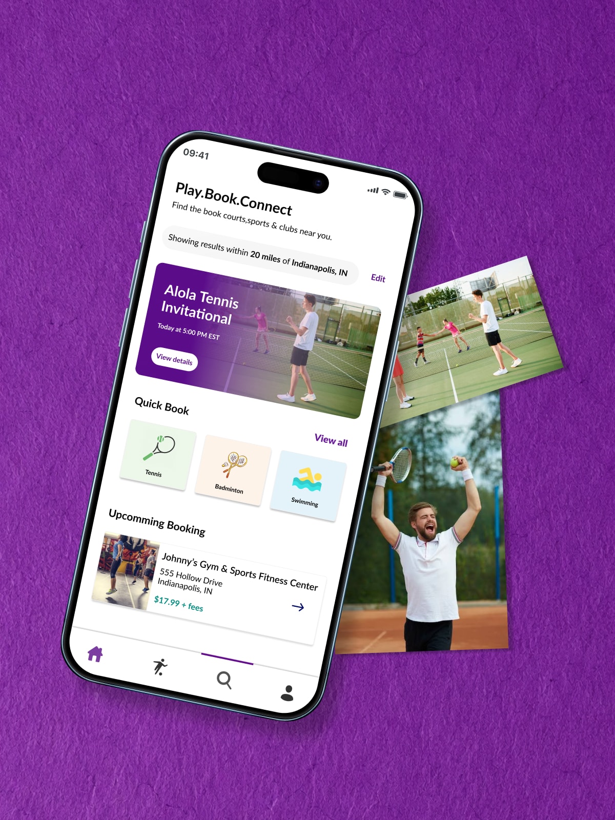 Sports Court Booking App for iOS & Android - ActivePass