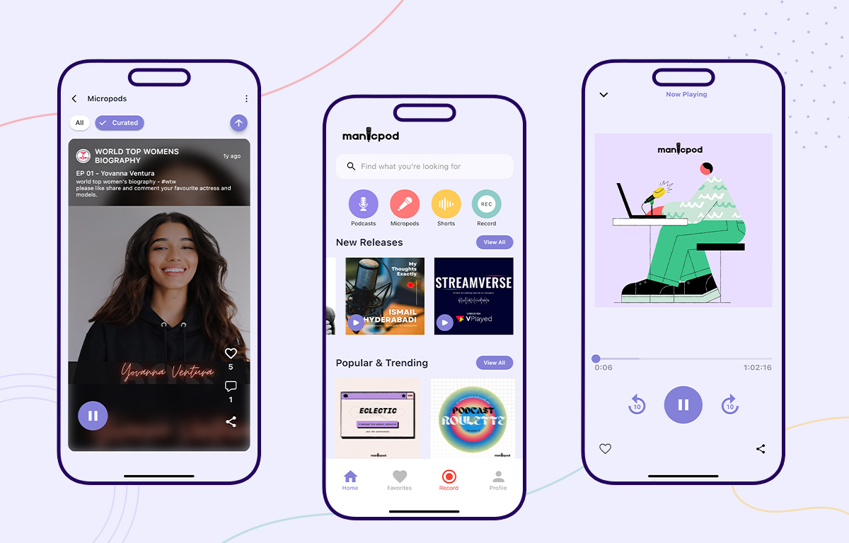 Manicpod App - Mobile App Case Study